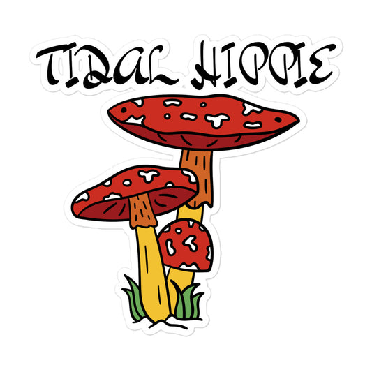 Tidal Hippie "Shroomy" stickers