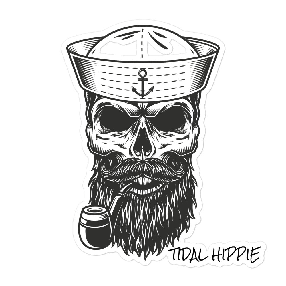 Tidal Hippie "Off to Sea Once More" Bubble-free stickers