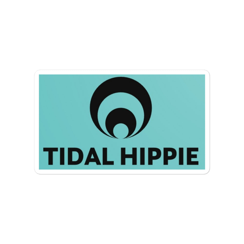 Tidal Hippie logo stickers