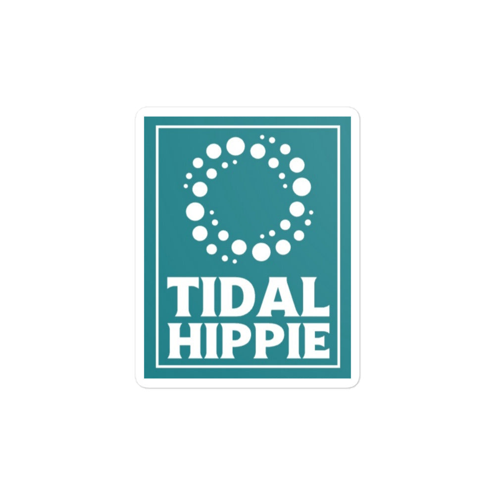 Tidal Hippie logo stickers