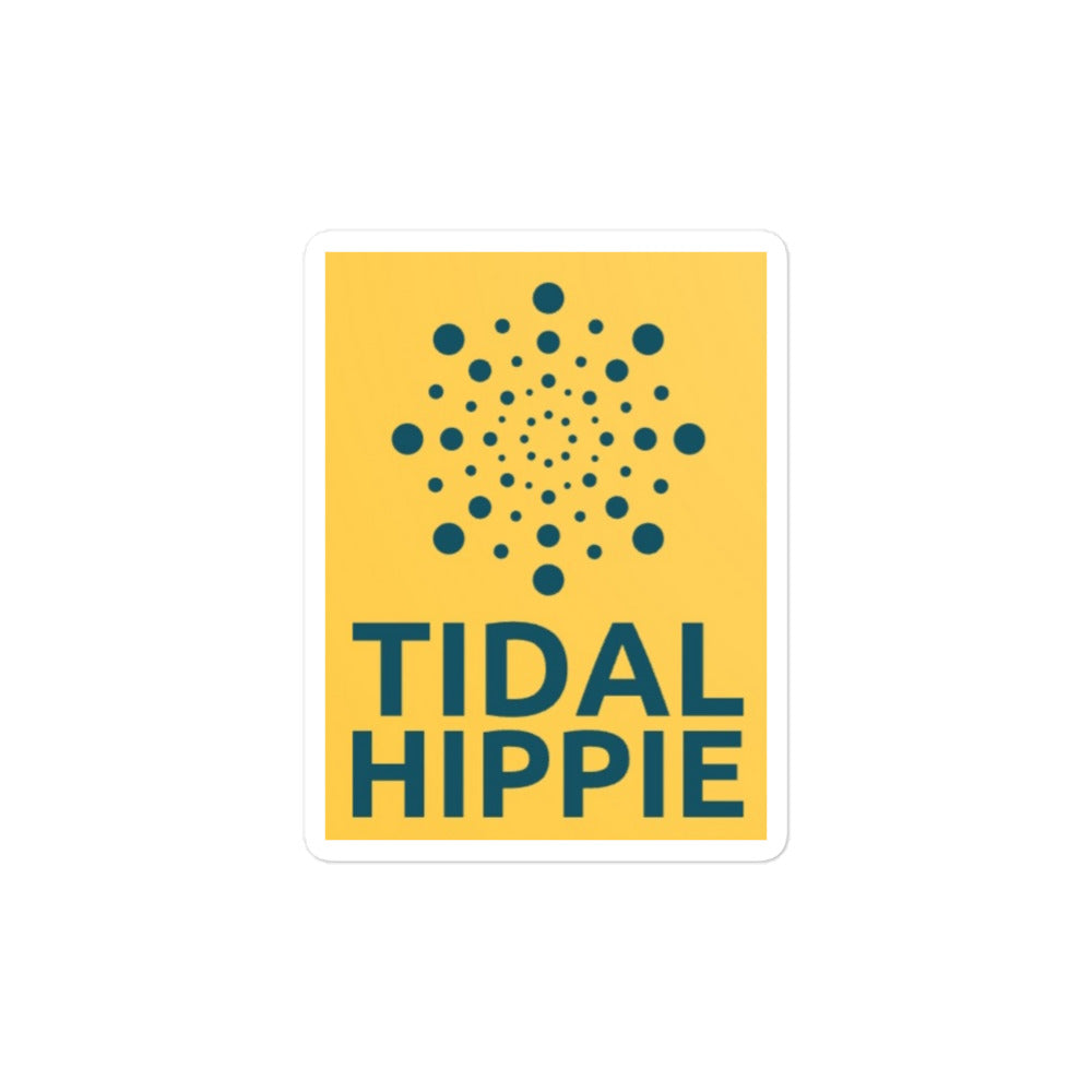 Tidal Hippie logo stickers