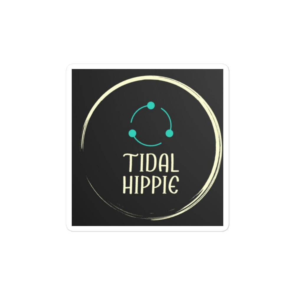 Tidal Hippie logo stickers