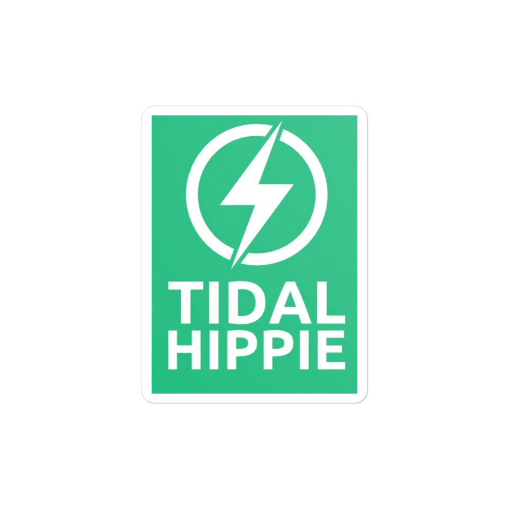 Tidal Hippie logo stickers