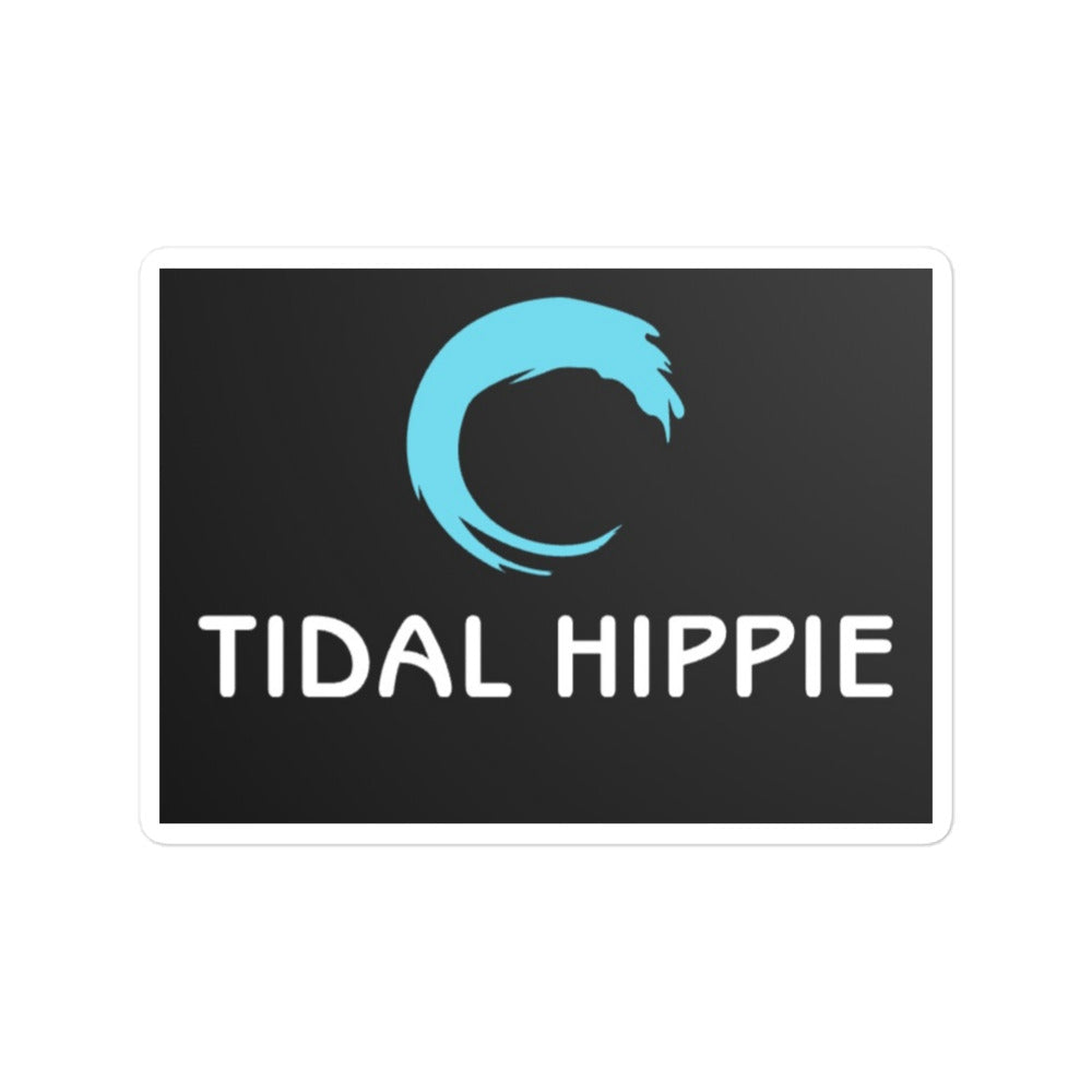 Tidal Hippie logo stickers