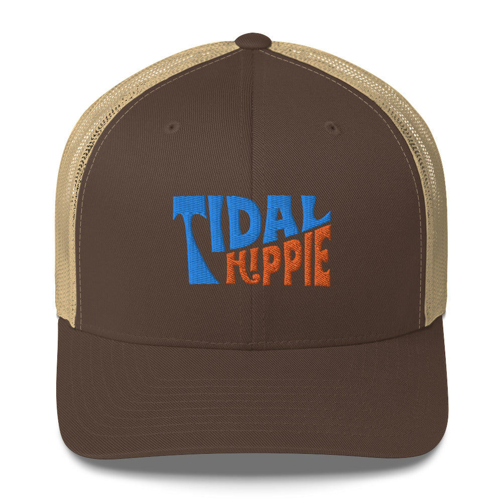 Tidal Hippie logo Trucker Cap