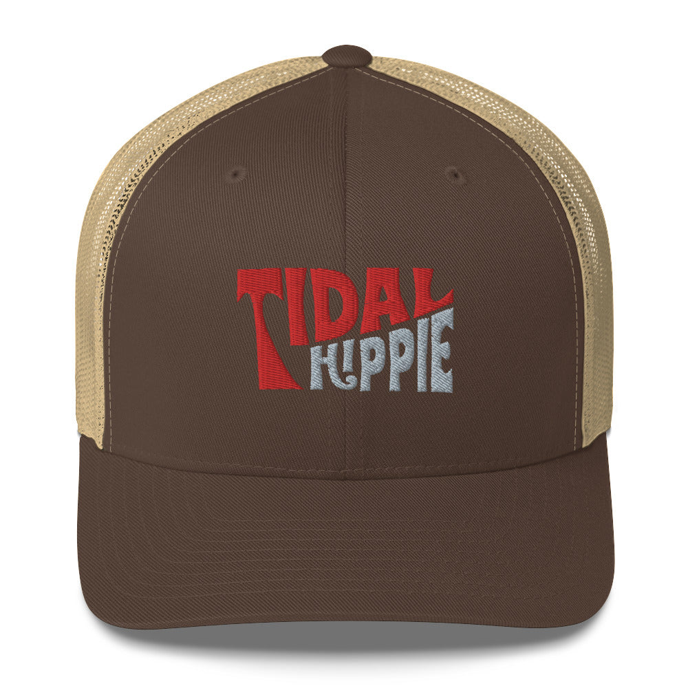 Tidal Hippie logo Trucker Cap