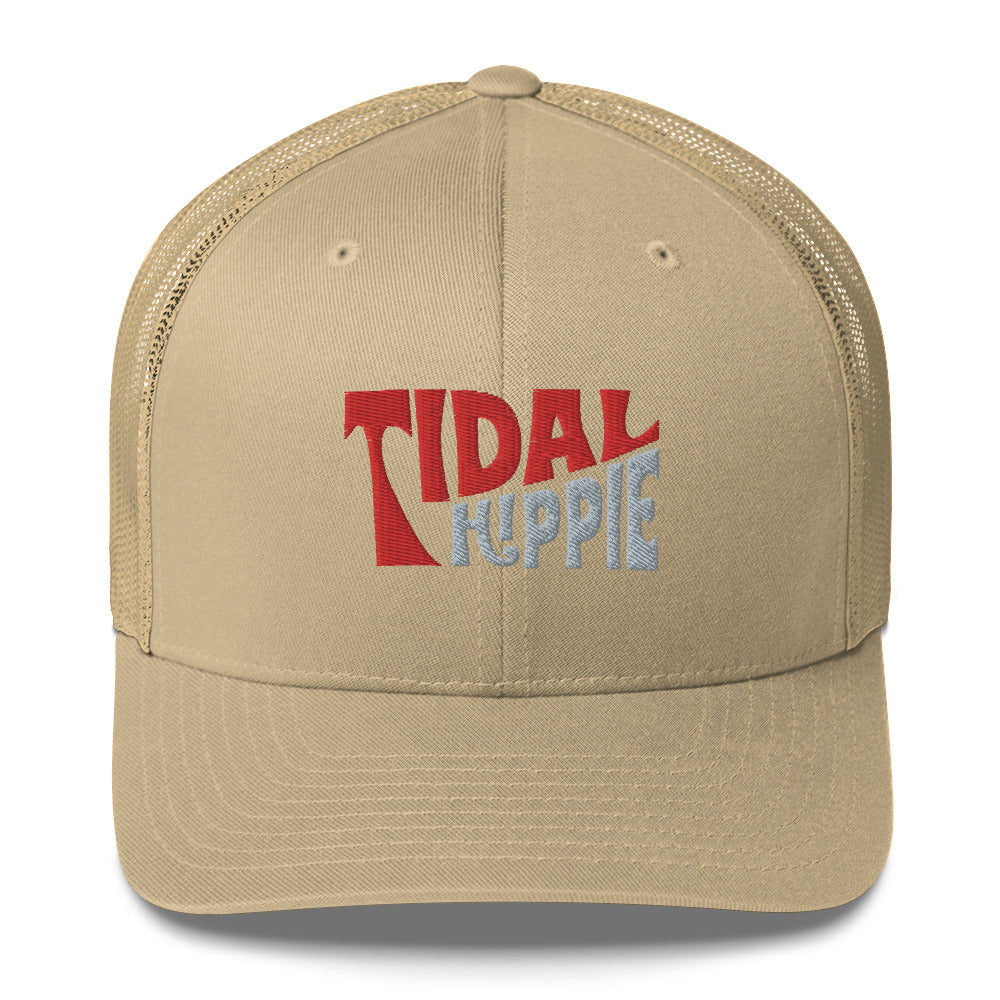 Tidal Hippie logo Trucker Cap