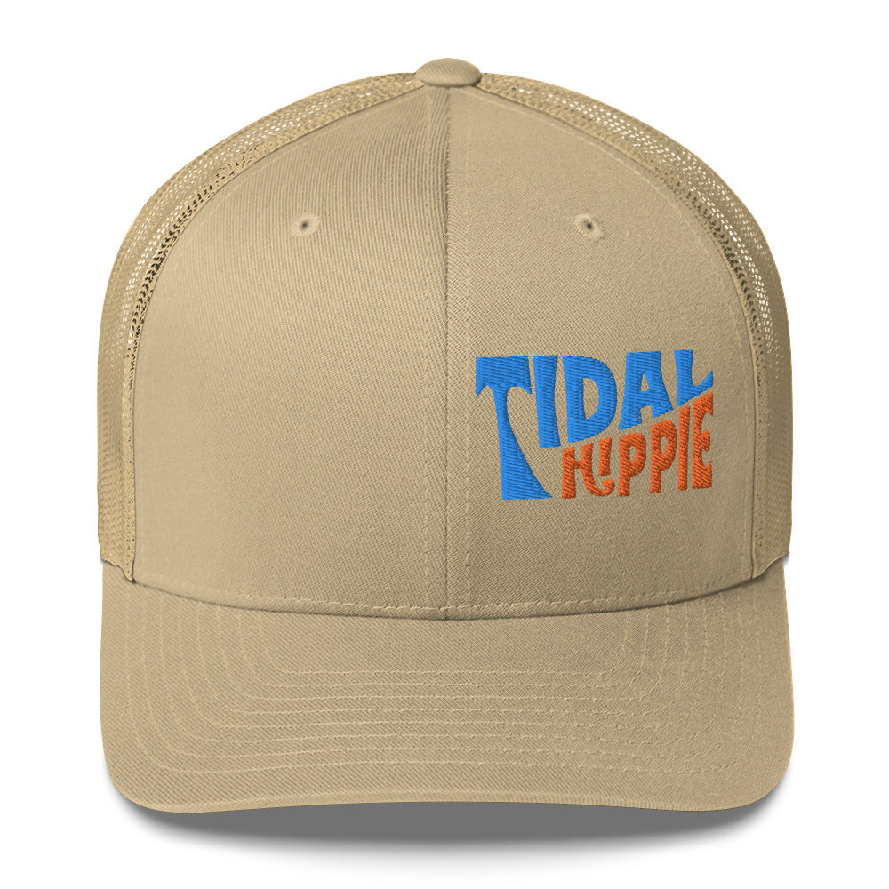 Tidal Hippie logo Trucker Cap