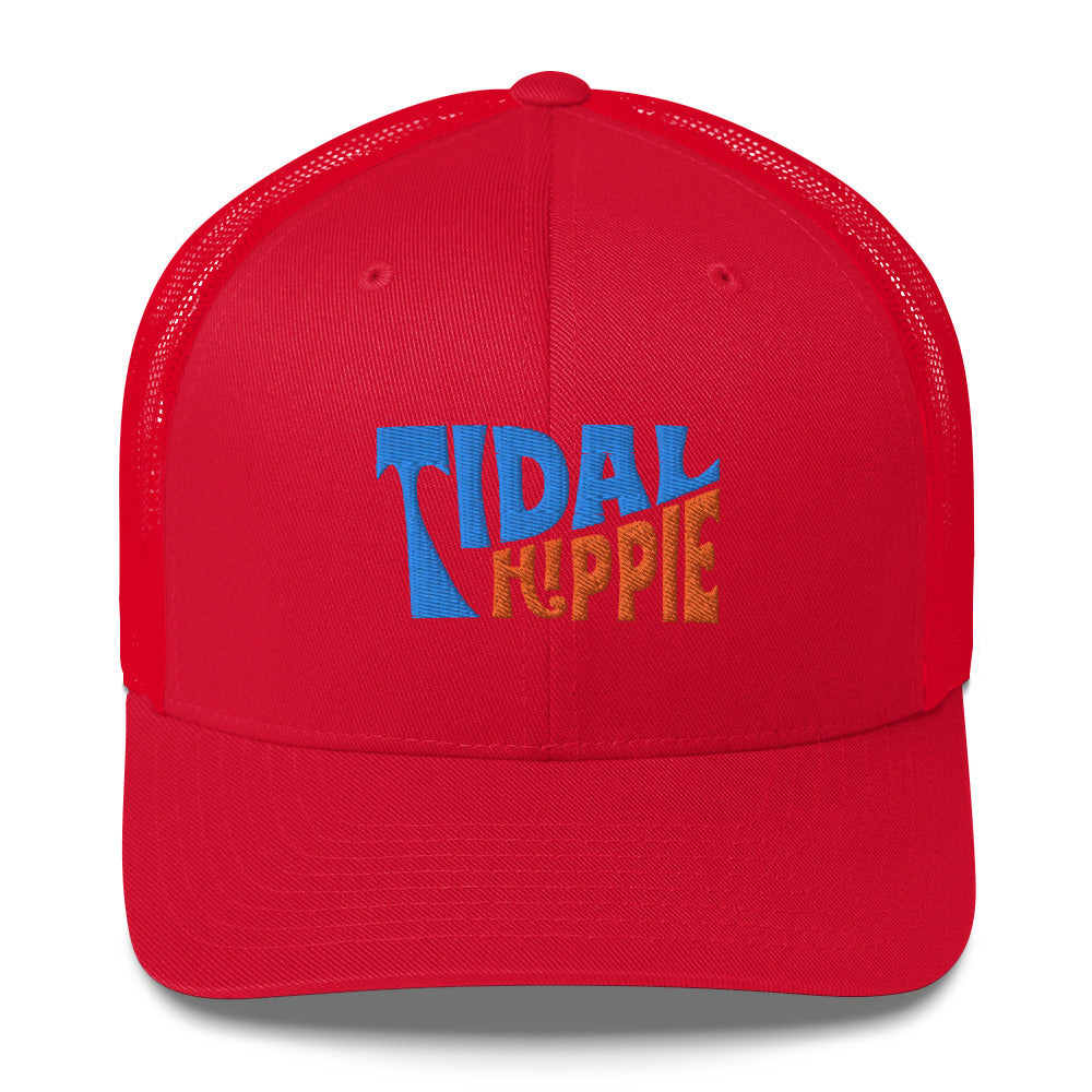 Tidal Hippie logo Trucker Cap