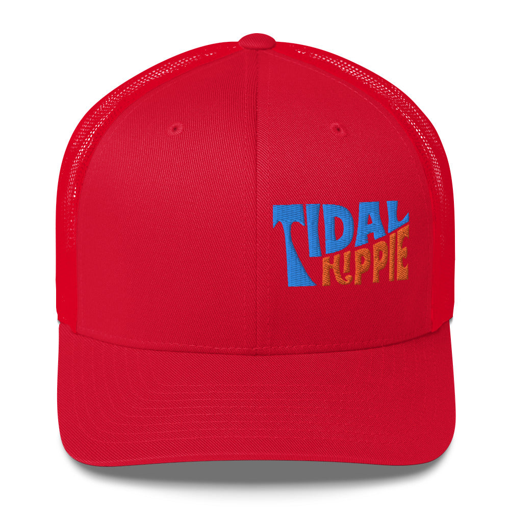 Tidal Hippie logo Trucker Cap