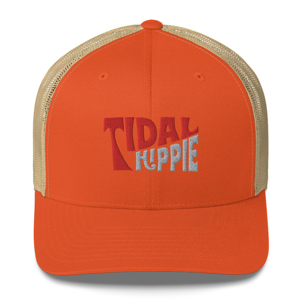 Tidal Hippie logo Trucker Cap