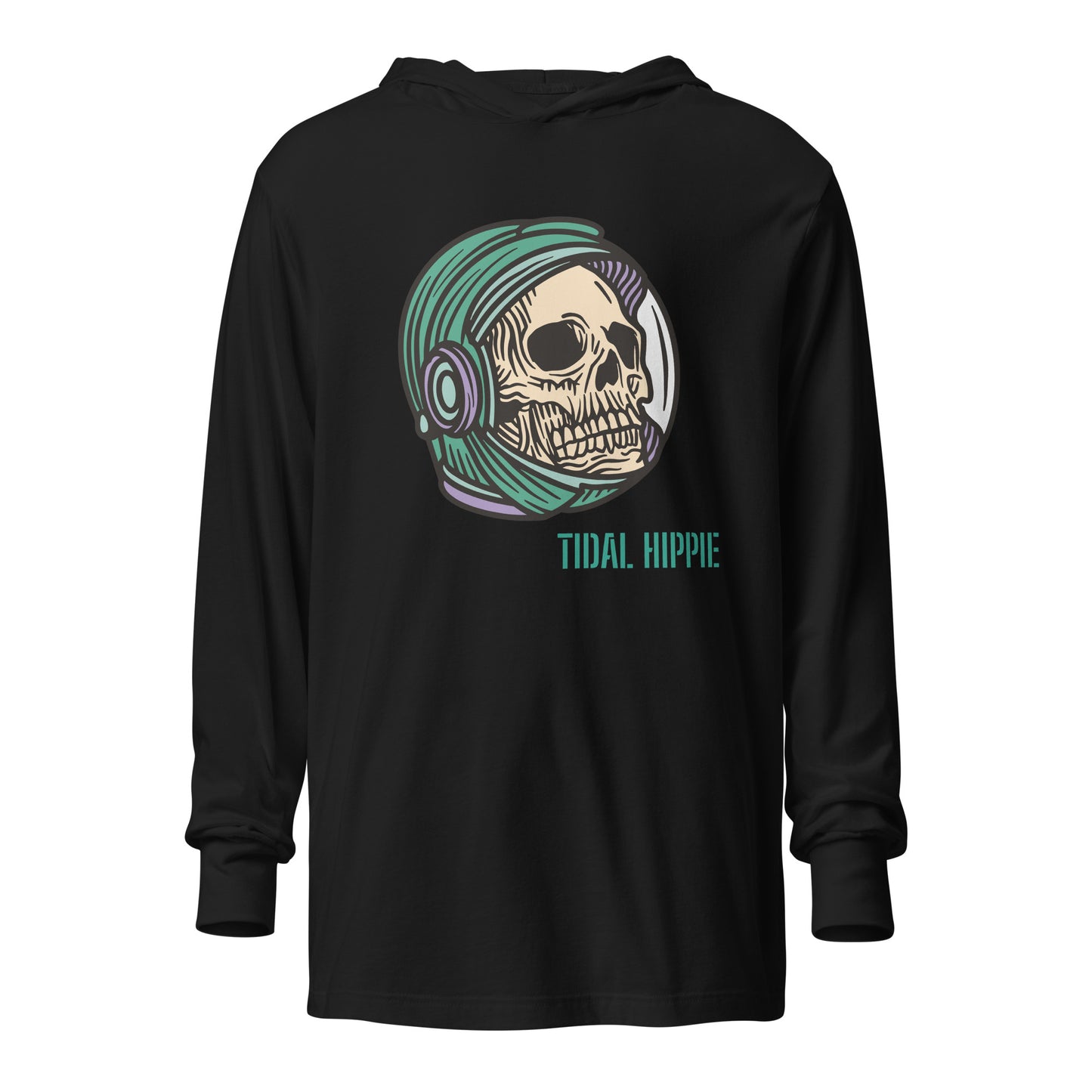 Tidal Hippie "Space Cowboy" Hooded long-sleeve tee