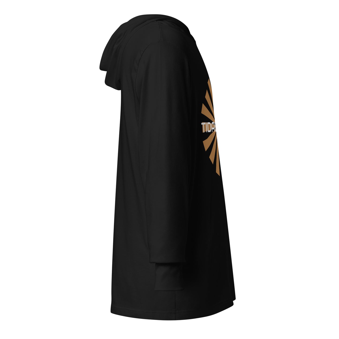 Tidal Hippie Hooded long-sleeve tee