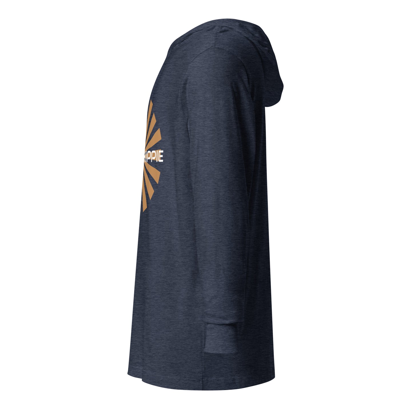 Tidal Hippie Hooded long-sleeve tee