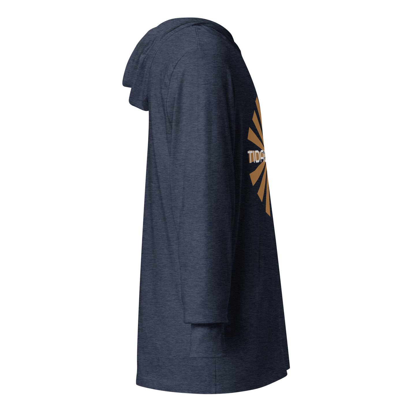 Tidal Hippie Hooded long-sleeve tee