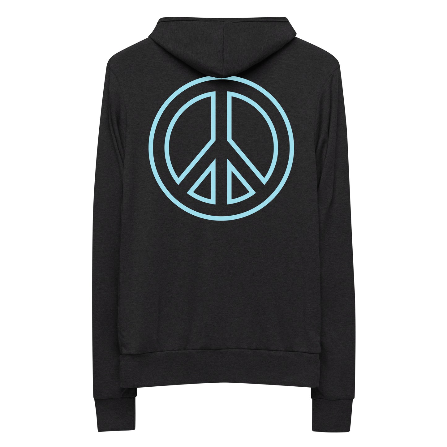 Tidal Hippie "Peace" zip hoodie