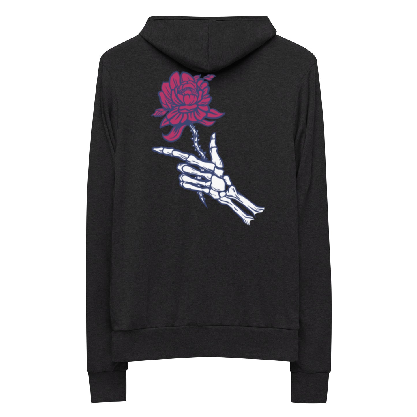 Tidal Hippie "Run for the Roses" zip hoodie