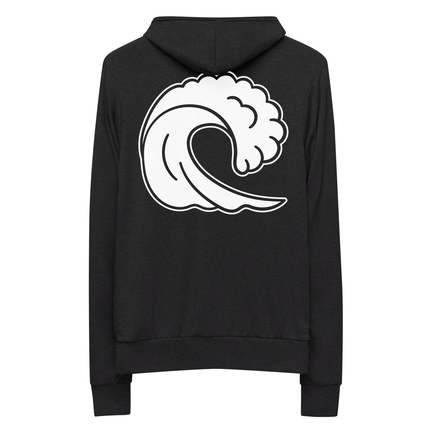 Tidal Hippie "The Wave" zip hoodie