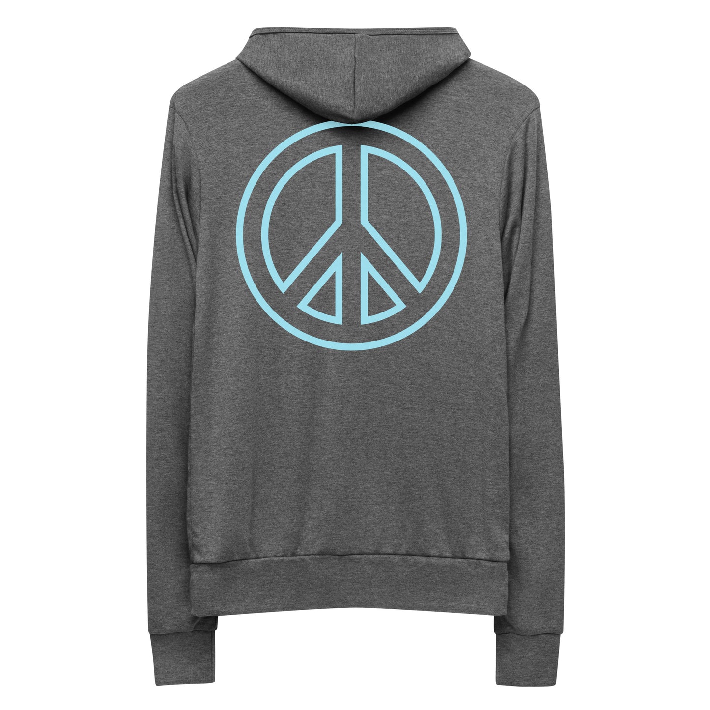 Tidal Hippie "Peace" zip hoodie