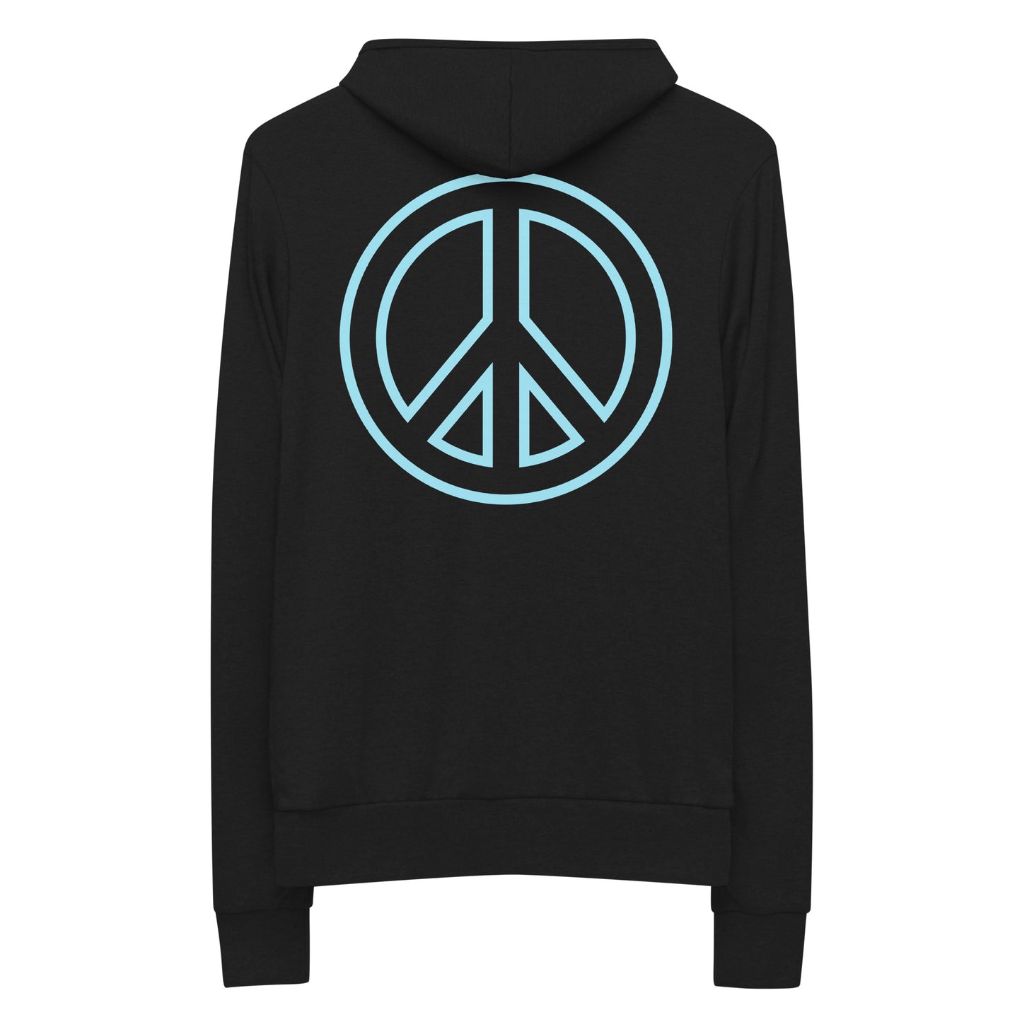 Tidal Hippie "Peace" zip hoodie