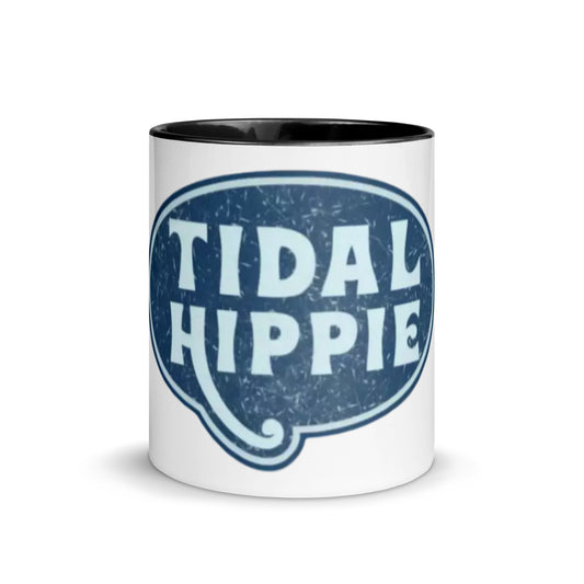 Tidal Hippie logo Mug with Color Inside