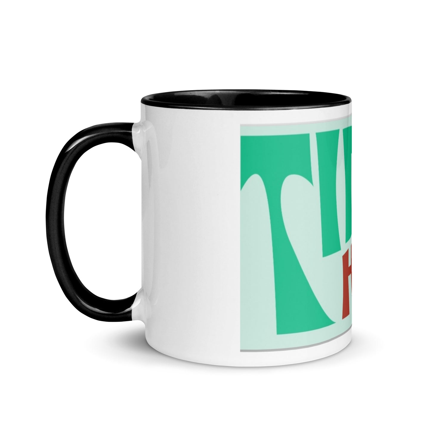 Tidal Hippie logo Mug with Color Inside