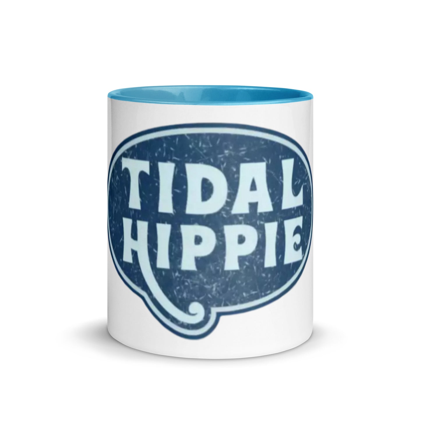 Tidal Hippie logo Mug with Color Inside