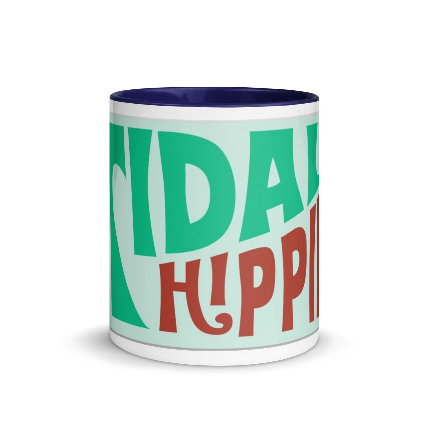 Tidal Hippie logo Mug with Color Inside