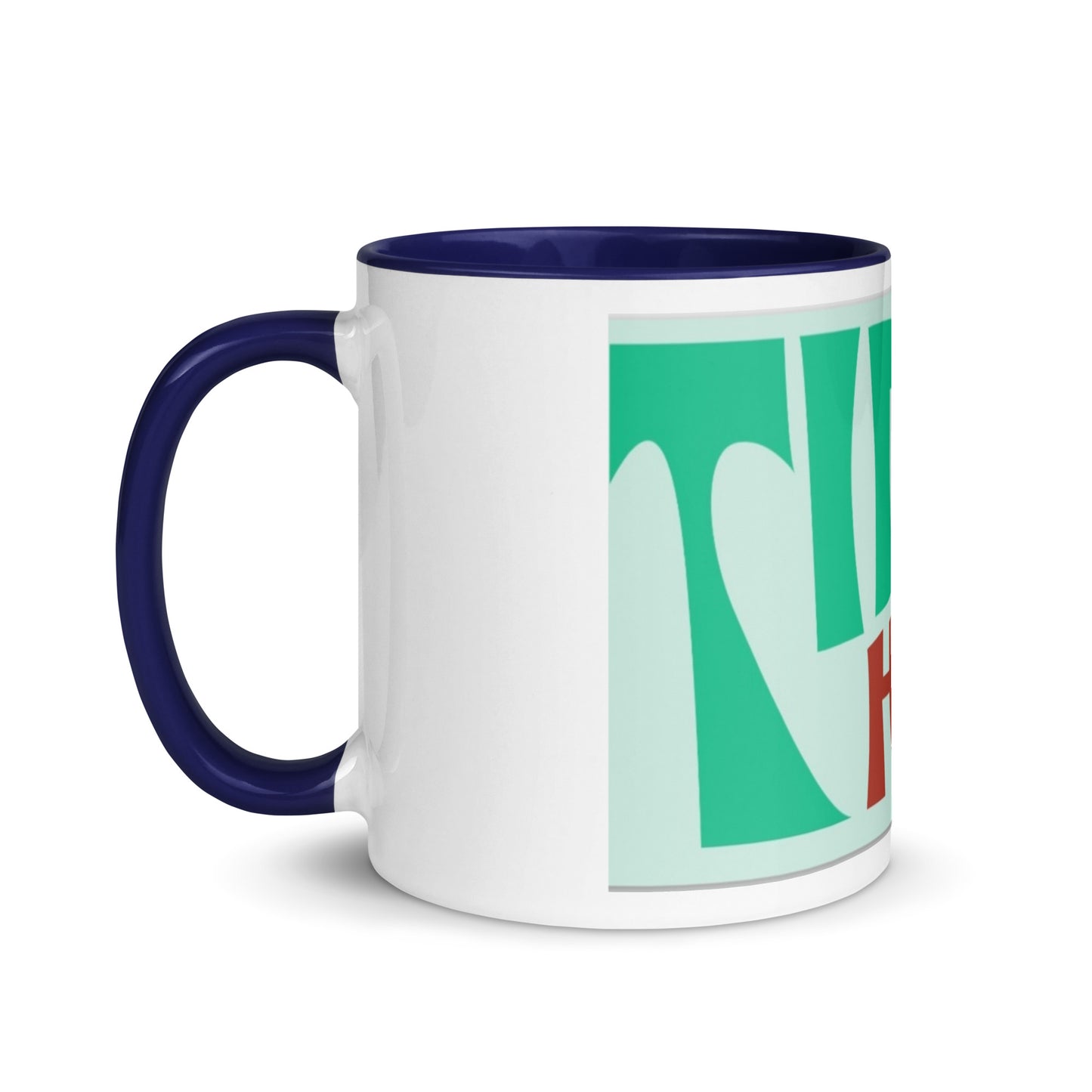 Tidal Hippie logo Mug with Color Inside