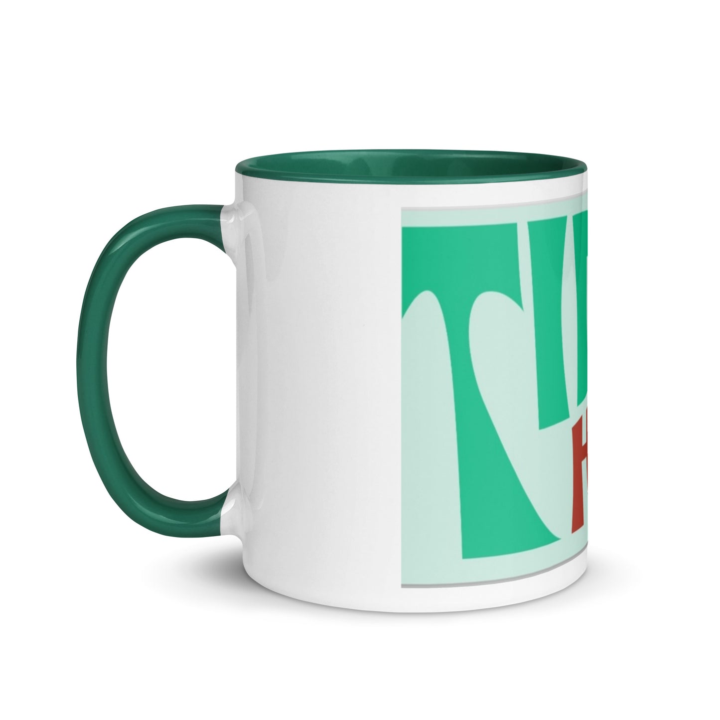 Tidal Hippie logo Mug with Color Inside