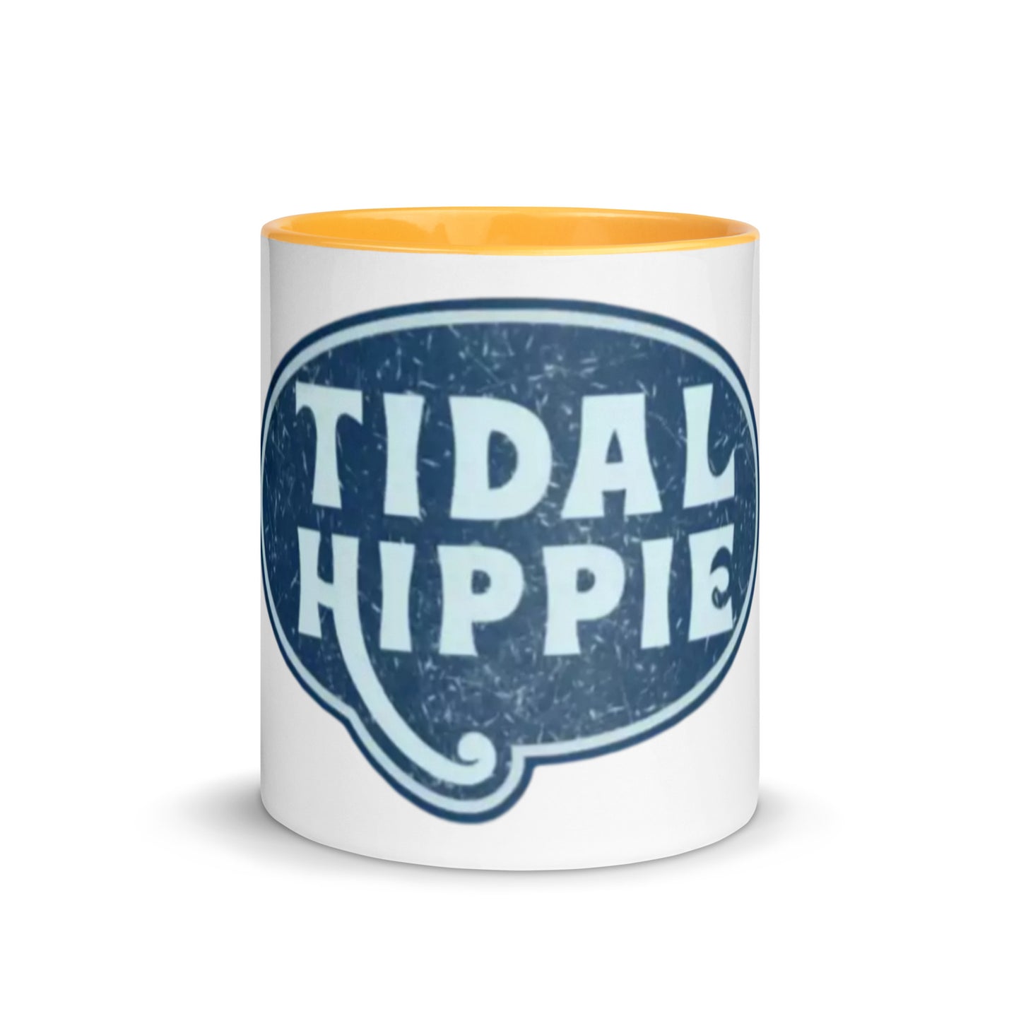 Tidal Hippie logo Mug with Color Inside