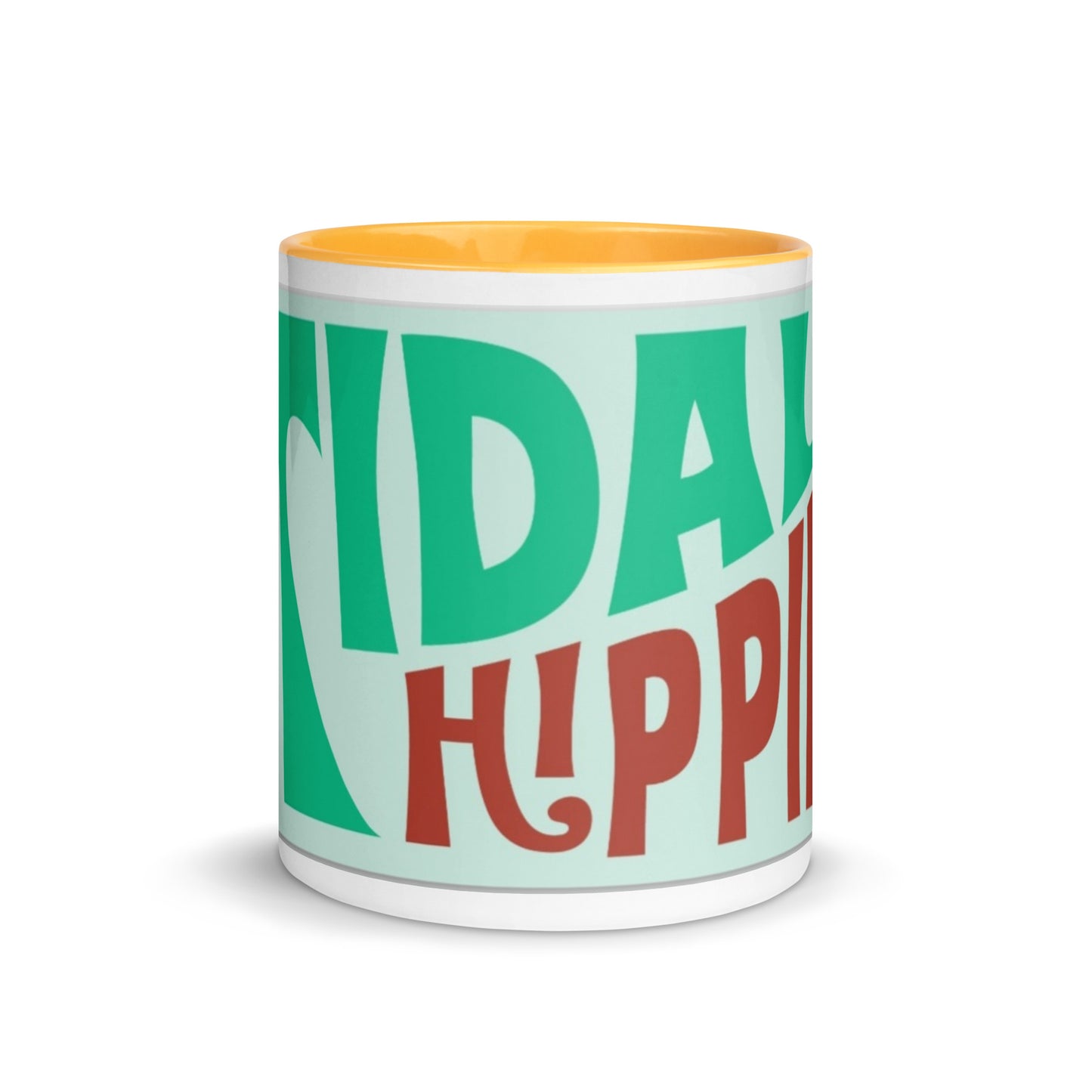 Tidal Hippie logo Mug with Color Inside