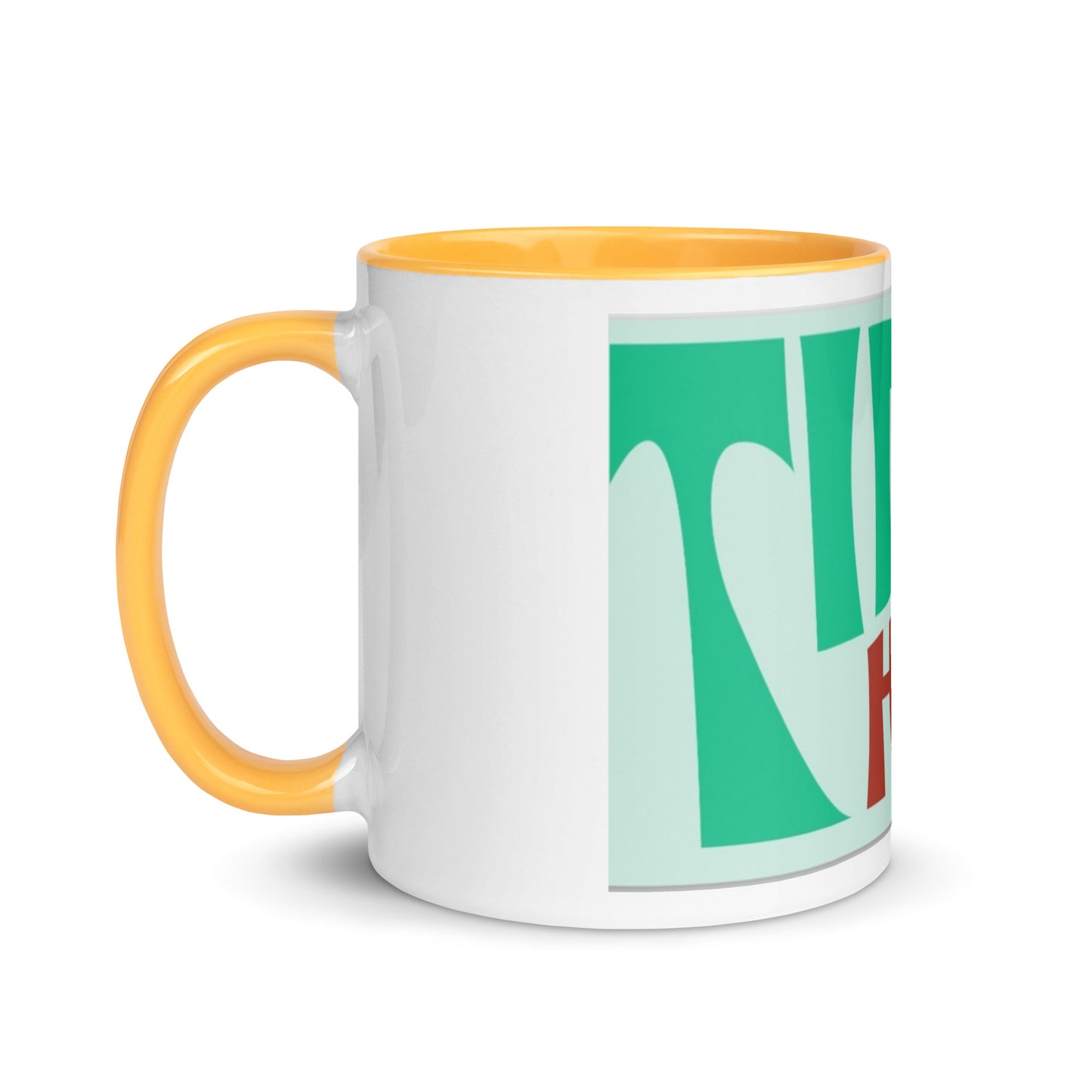 Tidal Hippie logo Mug with Color Inside