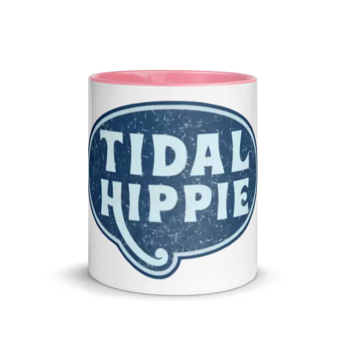 Tidal Hippie logo Mug with Color Inside