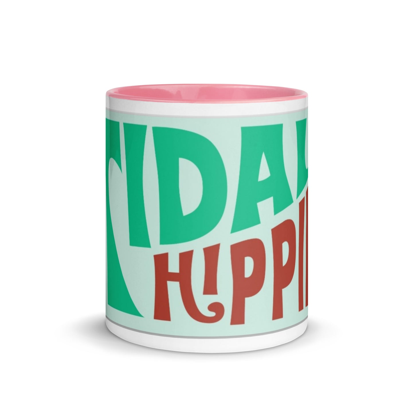 Tidal Hippie logo Mug with Color Inside