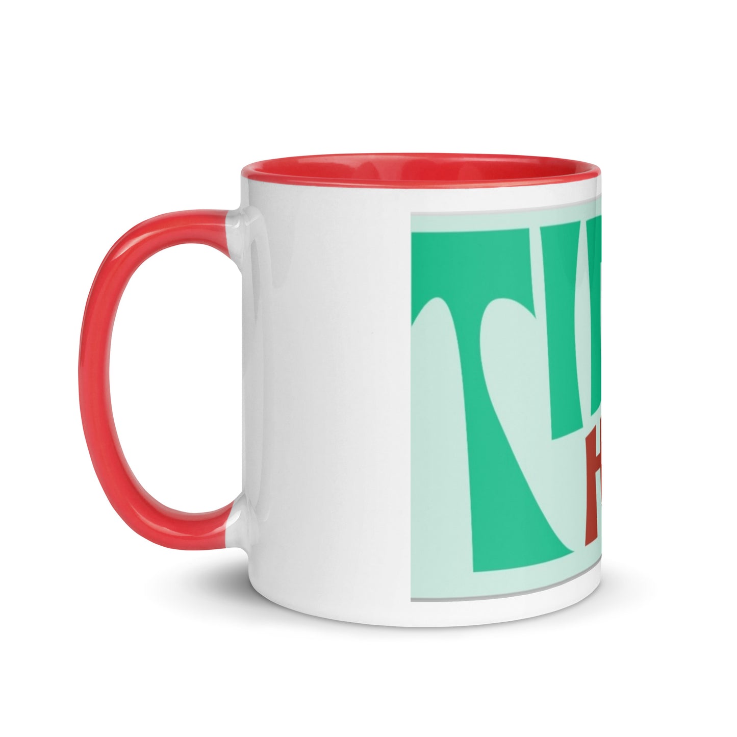 Tidal Hippie logo Mug with Color Inside