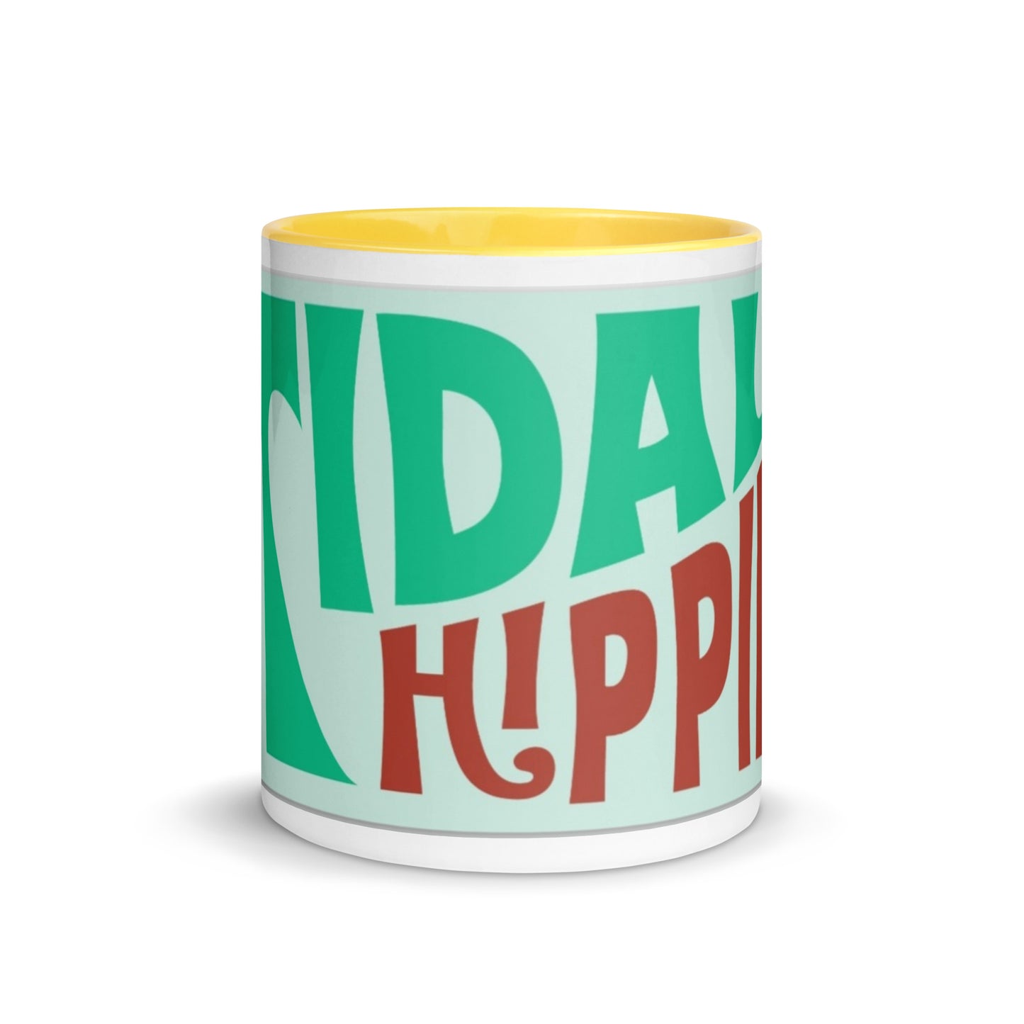 Tidal Hippie logo Mug with Color Inside