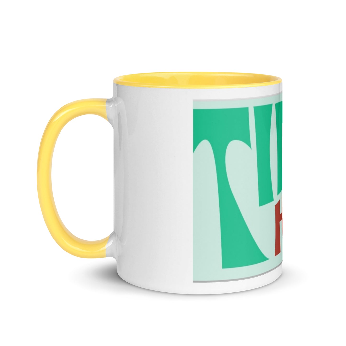 Tidal Hippie logo Mug with Color Inside