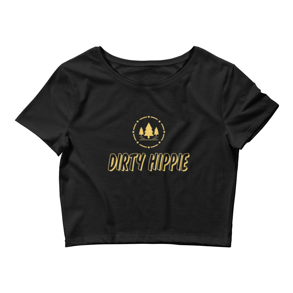 Tidal Hippie "Dirty Hippie Trees" Women’s Crop Tee