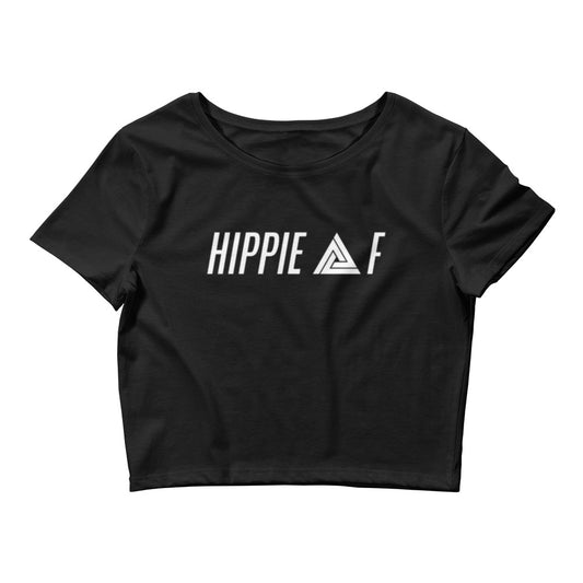 Tidal Hippie "HIPPIEAF" Women’s Crop Tee