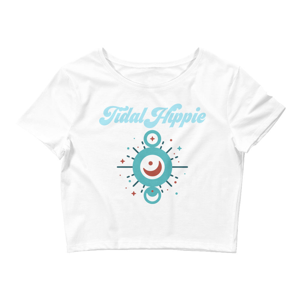 Tidal Hippie "Space" Women’s Crop Tee