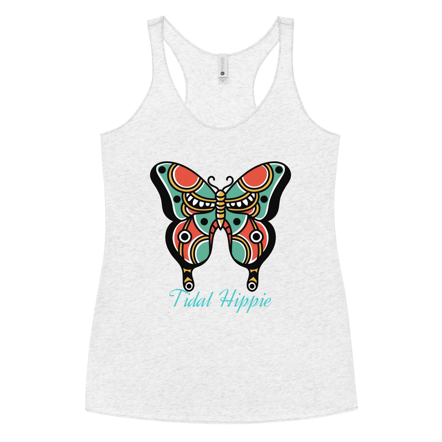 Tidal Hippie "REBIRTHA" Women's Racerback Tank