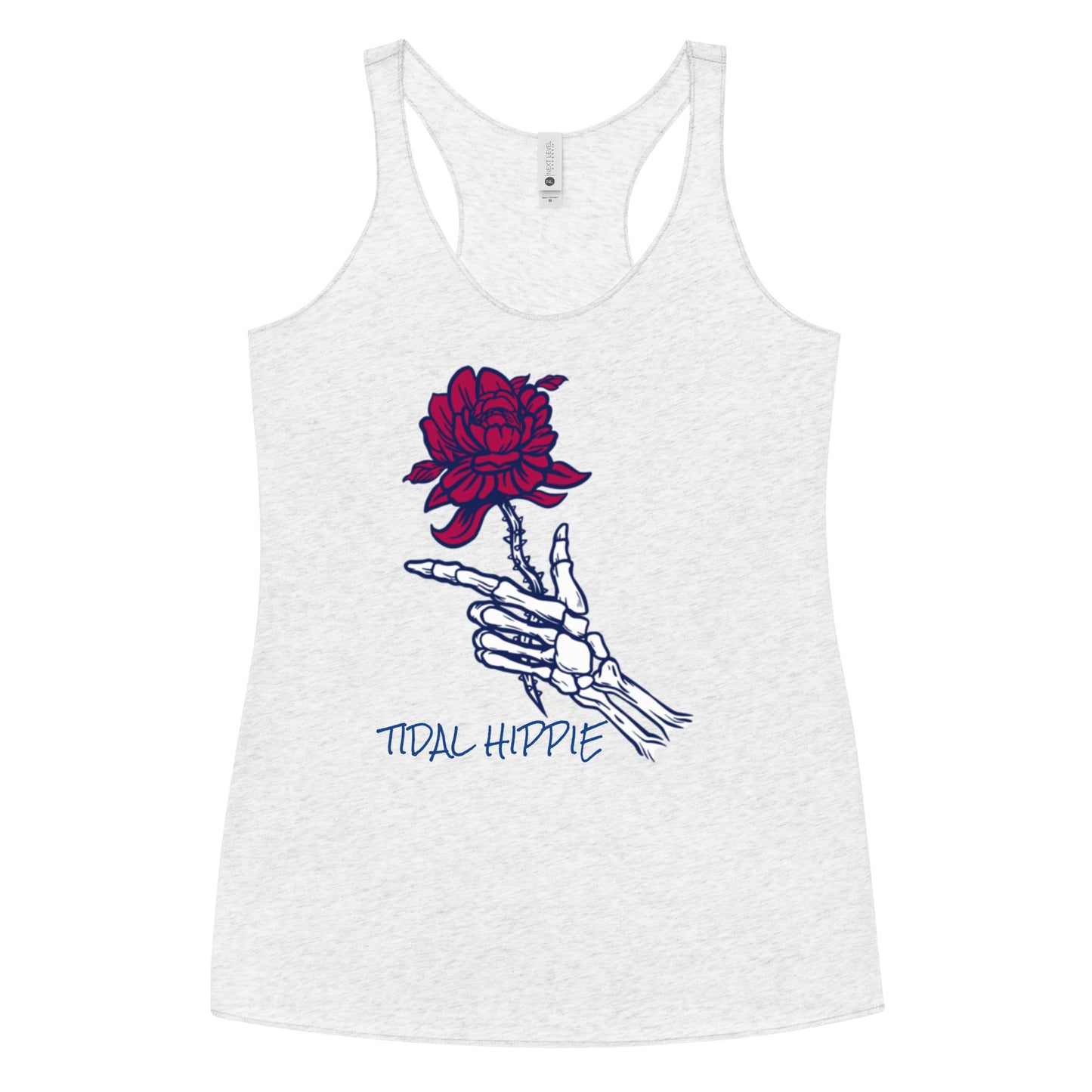 Tidal Hippie "Run for the Roses" Women's Racerback Tank