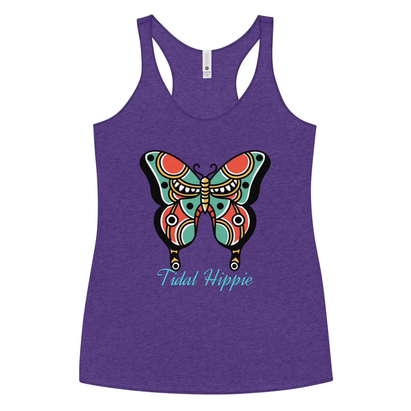 Tidal Hippie "REBIRTHA" Women's Racerback Tank