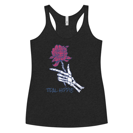 Tidal Hippie "Run for the Roses" Women's Racerback Tank