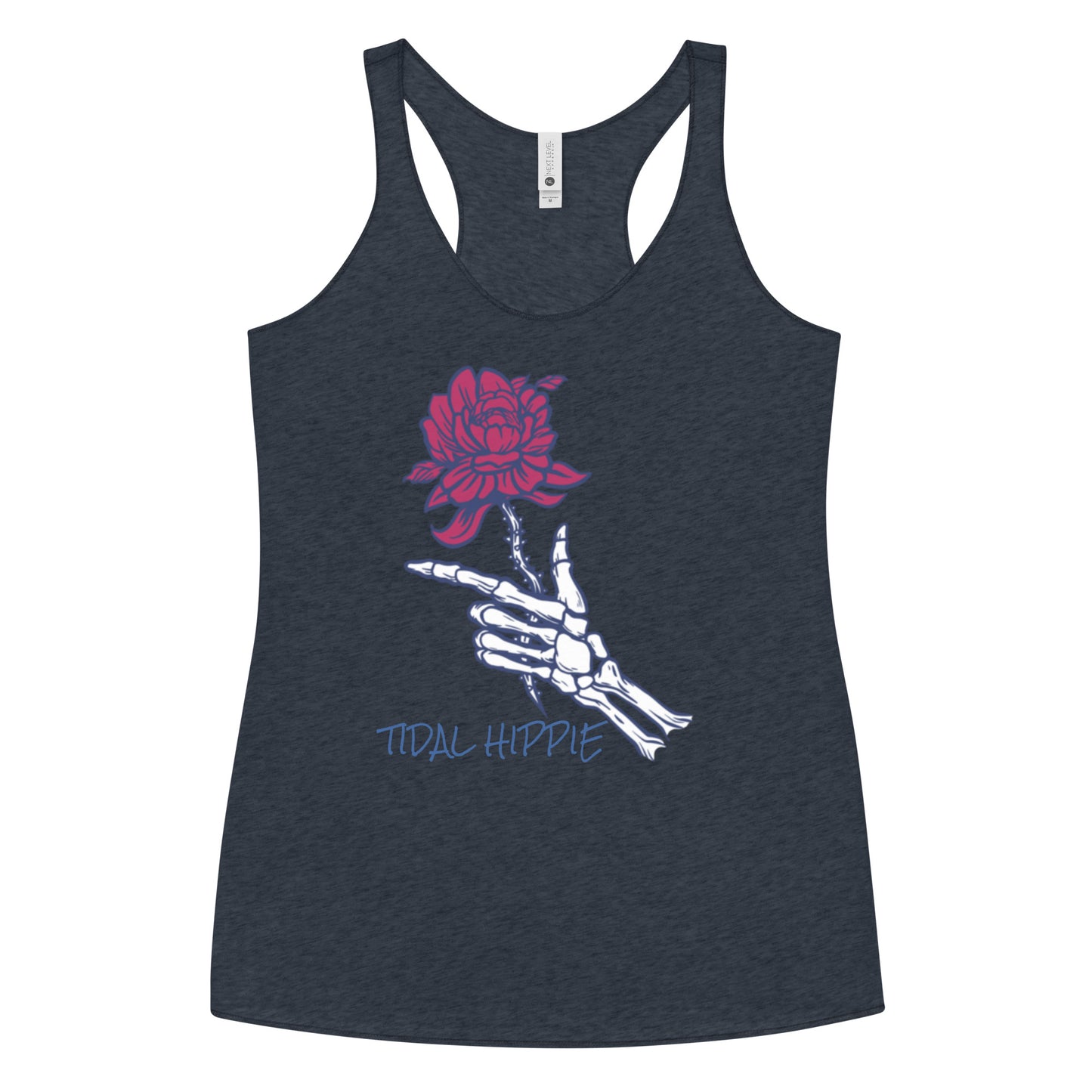 Tidal Hippie "Run for the Roses" Women's Racerback Tank