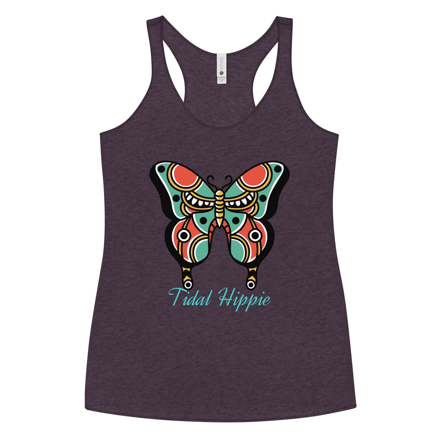 Tidal Hippie "REBIRTHA" Women's Racerback Tank