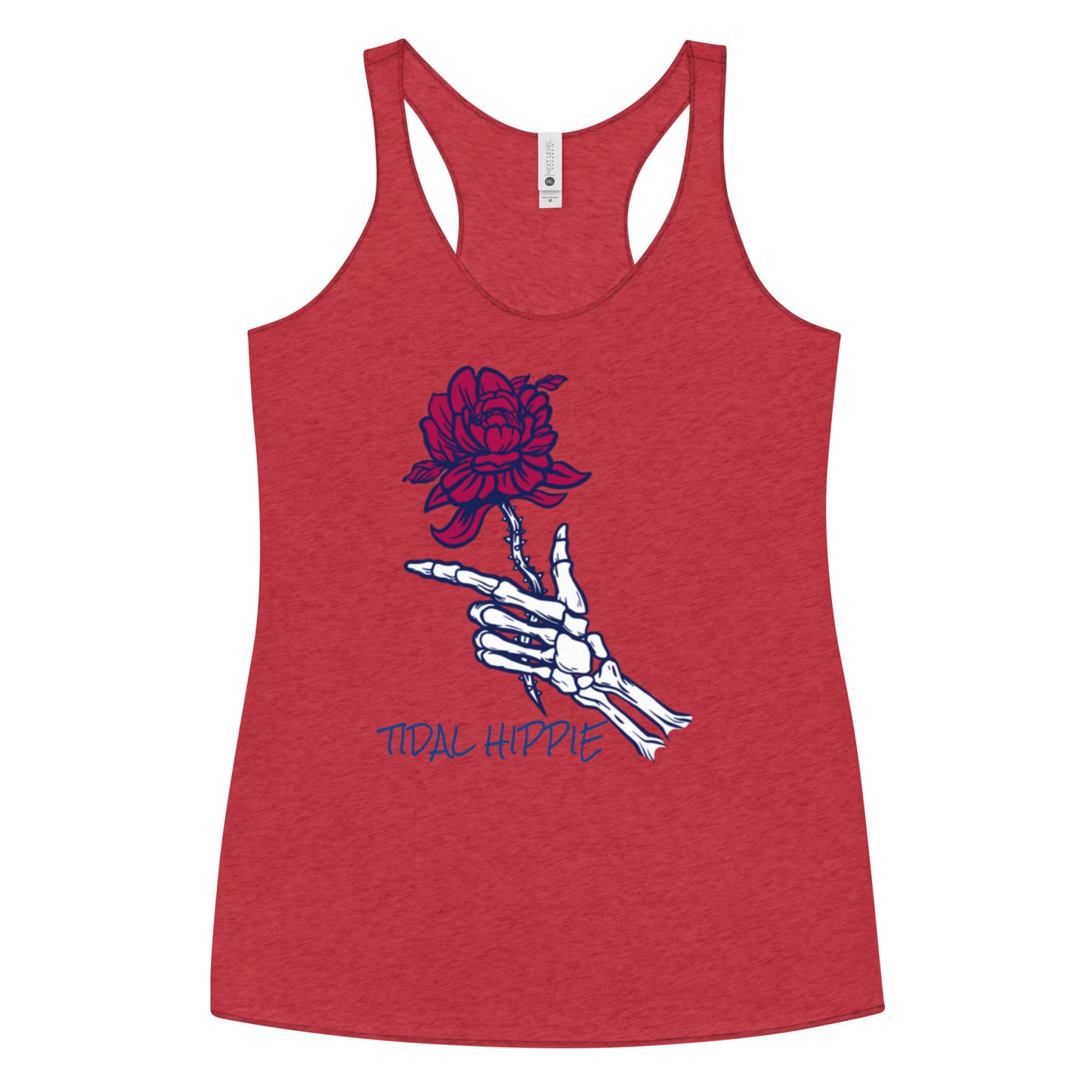 Tidal Hippie "Run for the Roses" Women's Racerback Tank