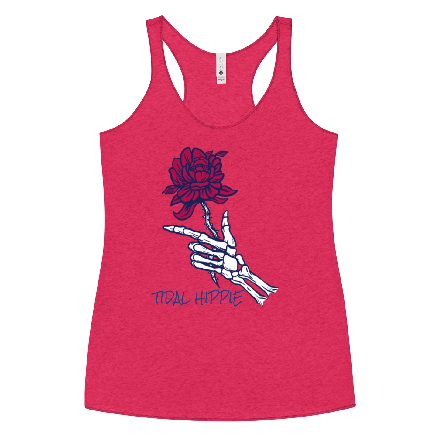 Tidal Hippie "Run for the Roses" Women's Racerback Tank