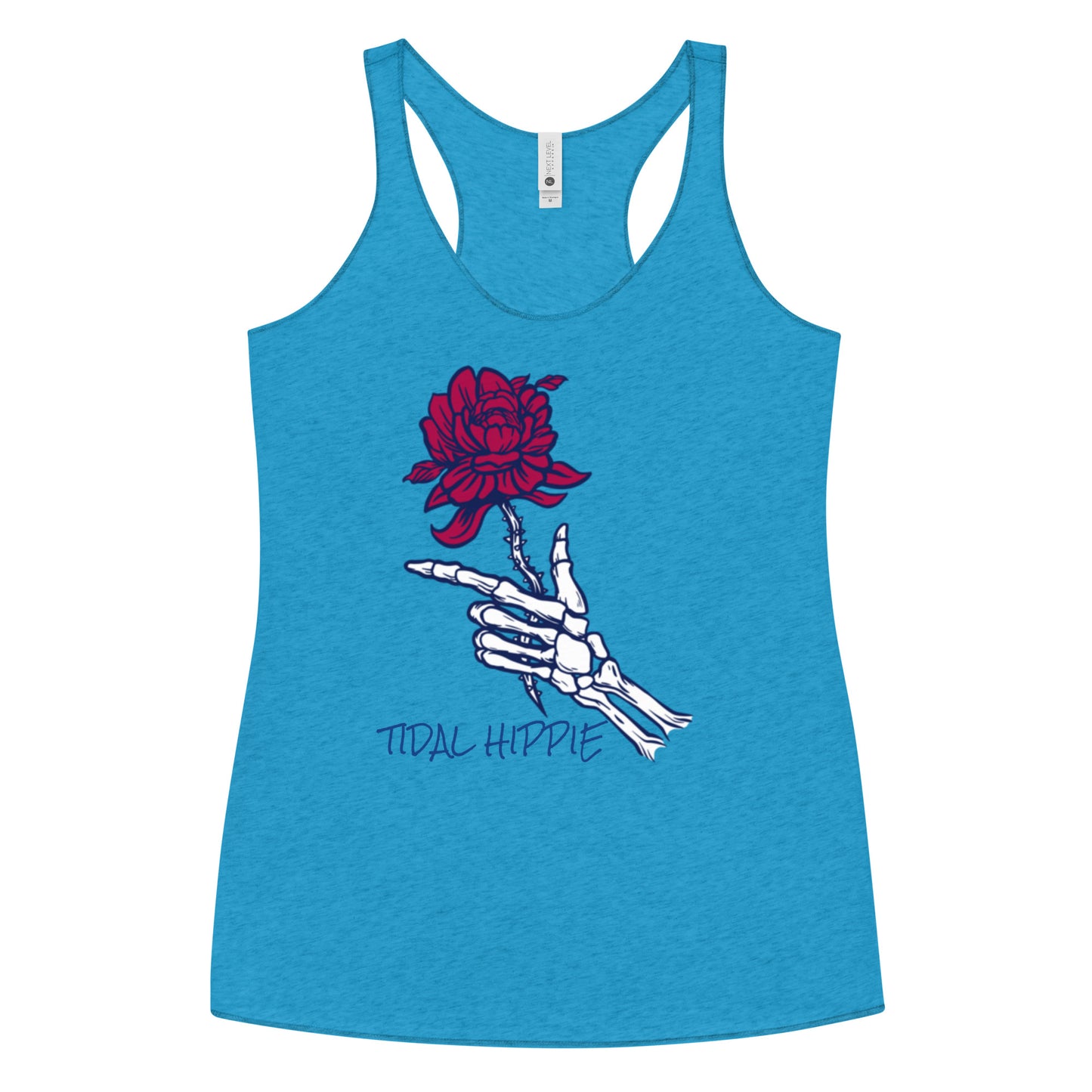 Tidal Hippie "Run for the Roses" Women's Racerback Tank